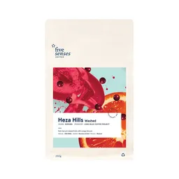 Heza Hills coffee beans from Five Senses Coffee