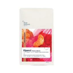 Kipenzi (Peaberry Natural) coffee beans from Five Senses Coffee