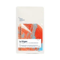 La Virgen coffee beans from Five Senses Coffee