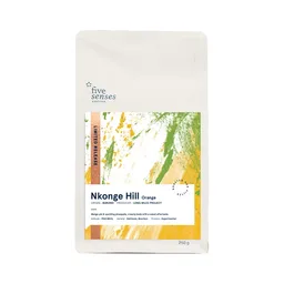 Nkonge Hill, Orange coffee beans from Five Senses Coffee