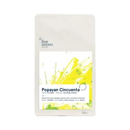 Popayan Cincuenta coffee beans from Five Senses Coffee