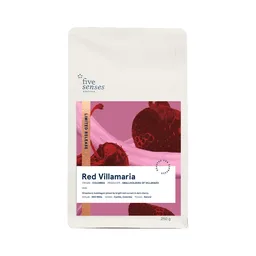Red Villamaria coffee beans from Five Senses Coffee