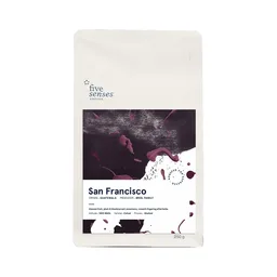 San Francisco coffee beans from Five Senses Coffee