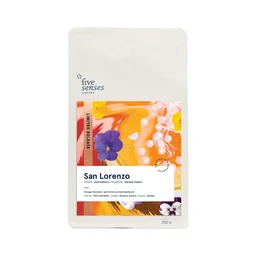 San Lorenzo coffee beans from Five Senses Coffee