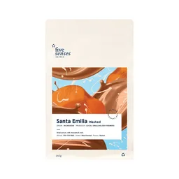 Santa Emilia coffee beans from Five Senses Coffee