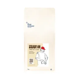 Steady On Blend coffee beans from Five Senses Coffee