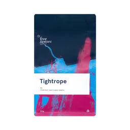Tightrope Blend coffee beans from Five Senses Coffee