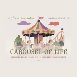 Carousel of Life coffee beans from Four Kilo Fish Coffee