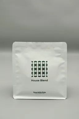 Fish House Blend coffee beans from Four Kilo Fish Coffee