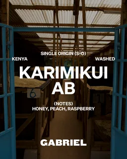Karimikui coffee beans from Gabriel Coffee