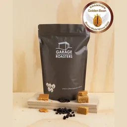Decaf coffee beans from Garage Roasters