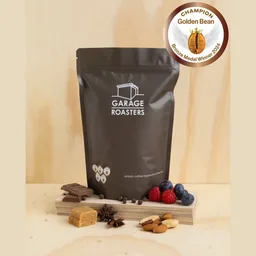 Harmony Blend coffee beans from Garage Roasters