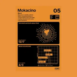 Mokacino Blend coffee beans from Gigante