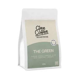 The Green coffee beans from Glee Coffee Roasters