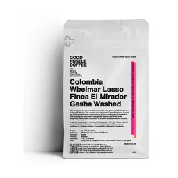Wbeimar Lasso, Finca El Mirador, Gesha coffee beans from Good Hustle Coffee Roasters