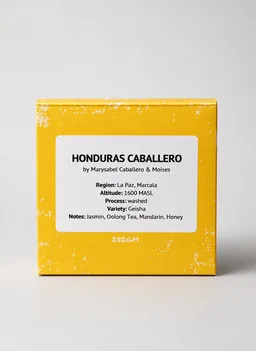 Caballero Geisha coffee beans from Grand Central Coffee