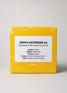 Gathiruini AA coffee beans from Grand Central Coffee