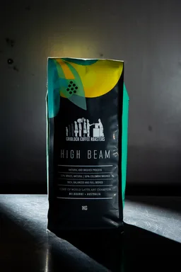 High Beam Blend coffee beans from Gridlock Coffee Roasters