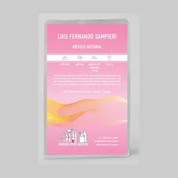 Luis Fernando Sampieri coffee beans from Gridlock Coffee Roasters