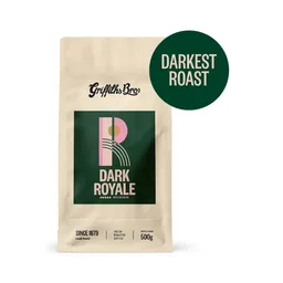 Dark Royale coffee beans from Griffiths Bros. Coffee Roasters