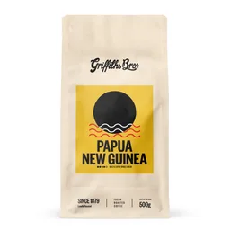 Dark coffee beans from Griffiths Bros. Coffee Roasters