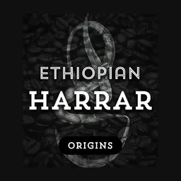 Ethiopian Harrar coffee beans from Grind Roast Masters
