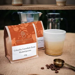Carambolo coffee beans from Hello Coffee