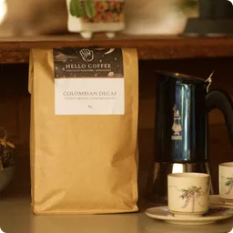 Colombian Decaf coffee beans from Hello Coffee