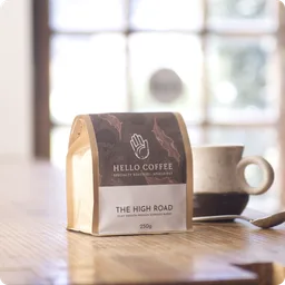 The High Road coffee beans from Hello Coffee