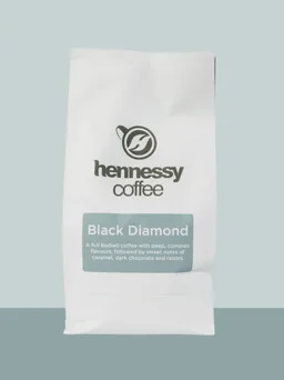 Black Diamond coffee beans from Hennessy Coffee