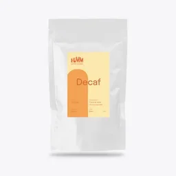 Decaf coffee beans from Humm Coffee Roasters