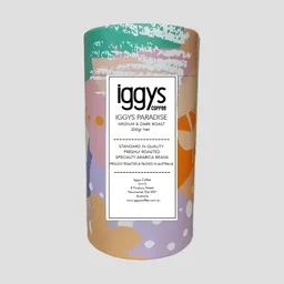 Paradise · Cylinder coffee beans from Iggys Coffee