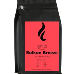 Balkan Breeze coffee beans from Ignite Coffee Roasters