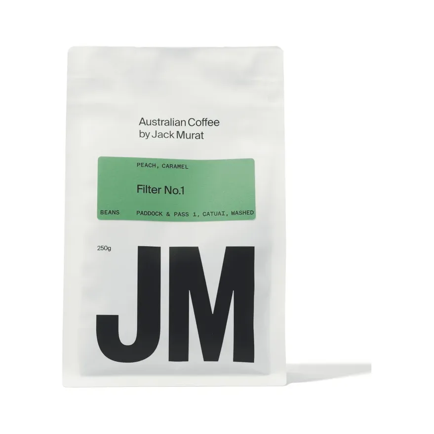 Filter No. 1 coffee beans from Jack Murat