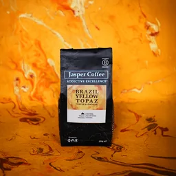 Yellow Topaz coffee beans from Jasper Coffee