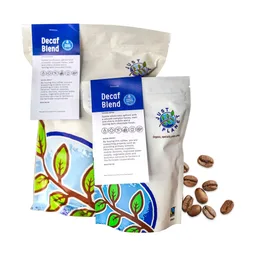 Decaf Blend coffee beans from Just Planet