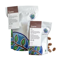 Sumatran coffee beans from Just Planet