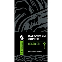 Orgánico coffee beans from Karon Farm Coffee