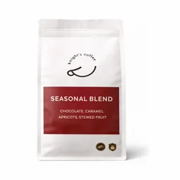 Seasonal Blend coffee beans from Knight's Coffee
