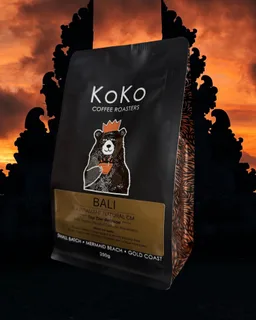 Bali Kintamani Natural CM coffee beans from KoKo Coffee Roasters