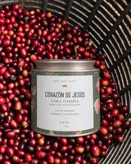 Corazón de Jesús Taka Geisha Natural Inoculation coffee beans from KoKo Coffee Roasters