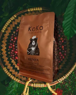Gachatha AA coffee beans from KoKo Coffee Roasters