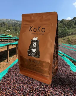 Guji Buku Natural GR1 coffee beans from KoKo Coffee Roasters