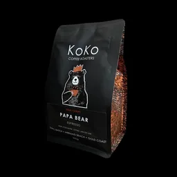 Papa Bear coffee beans from KoKo Coffee Roasters