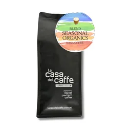 Seasonal Organics Blend coffee beans from la Casa del Caffe