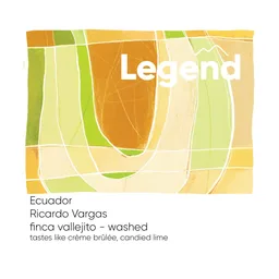 Ricardo Vargas coffee beans from Legend Coffee and Culture