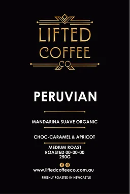 Mandarina Suave coffee beans from Lifted Coffee Co.