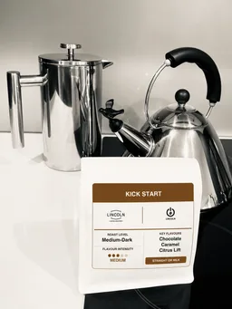 Kickstart coffee beans from Lincoln Coffee