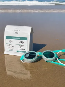 Ocean Swim coffee beans from Lincoln Coffee