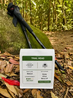 Trailhead coffee beans from Lincoln Coffee